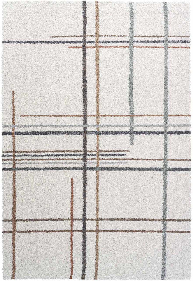 Mehari Thick Soft Rug Cream Multicolour