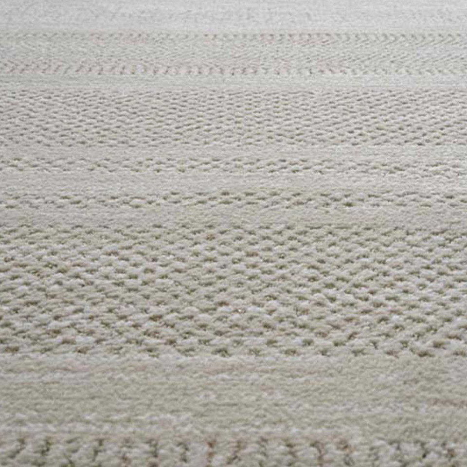 Oslo Eco Rug 9565 Stripe Sand