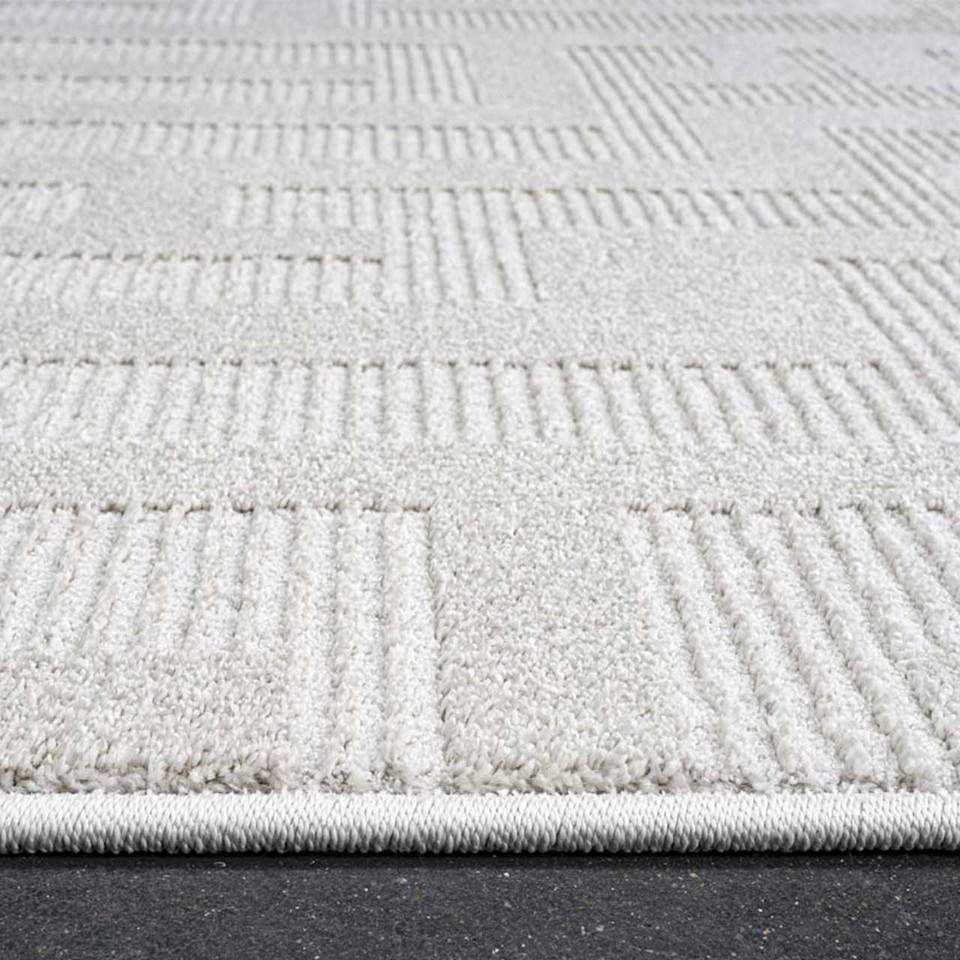 Geo Geometric Cream Rug 74 6161