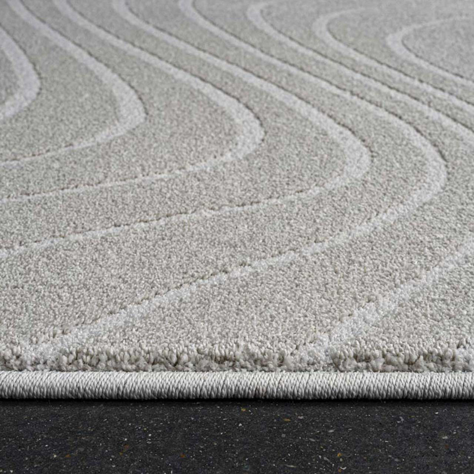 Geo Geometric Cream Rug 77 6161
