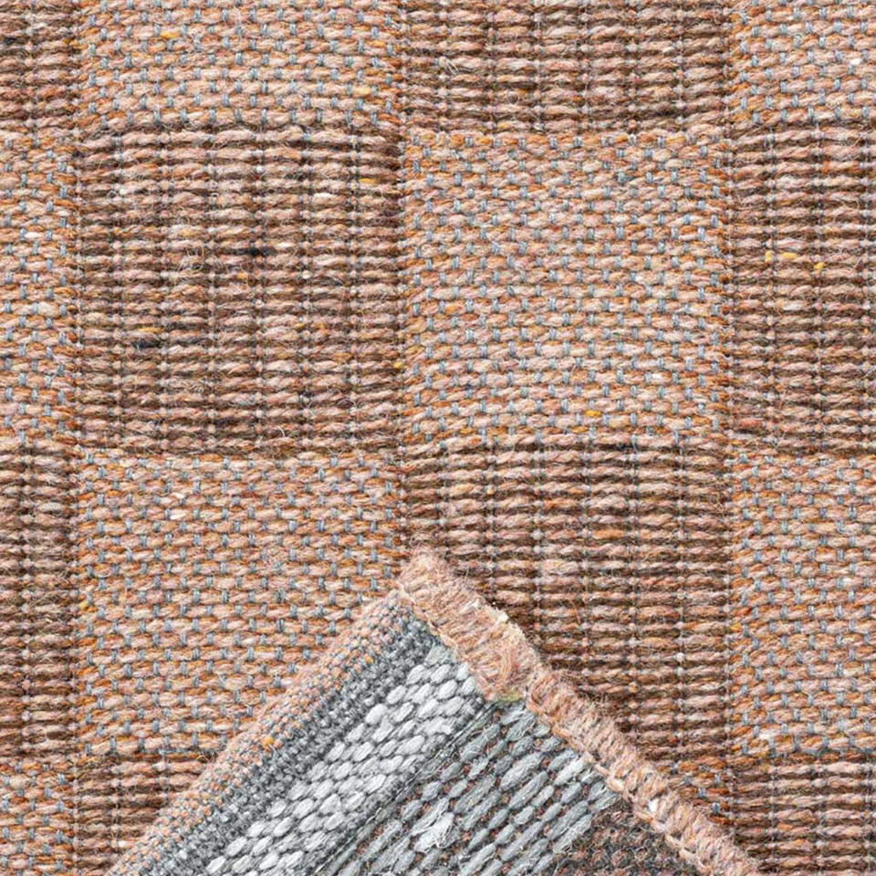 High Line Brown Wool Rug