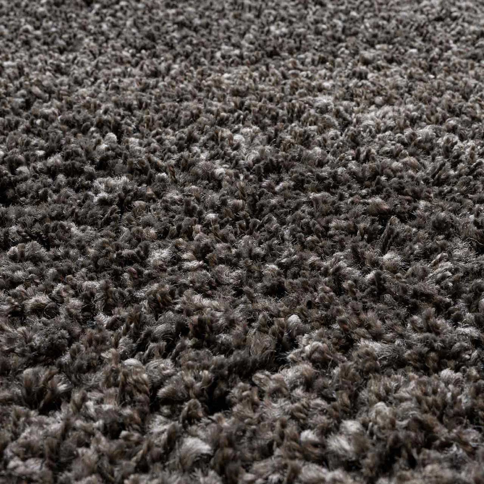 Twilight Thick Shaggy Charcoal Rug