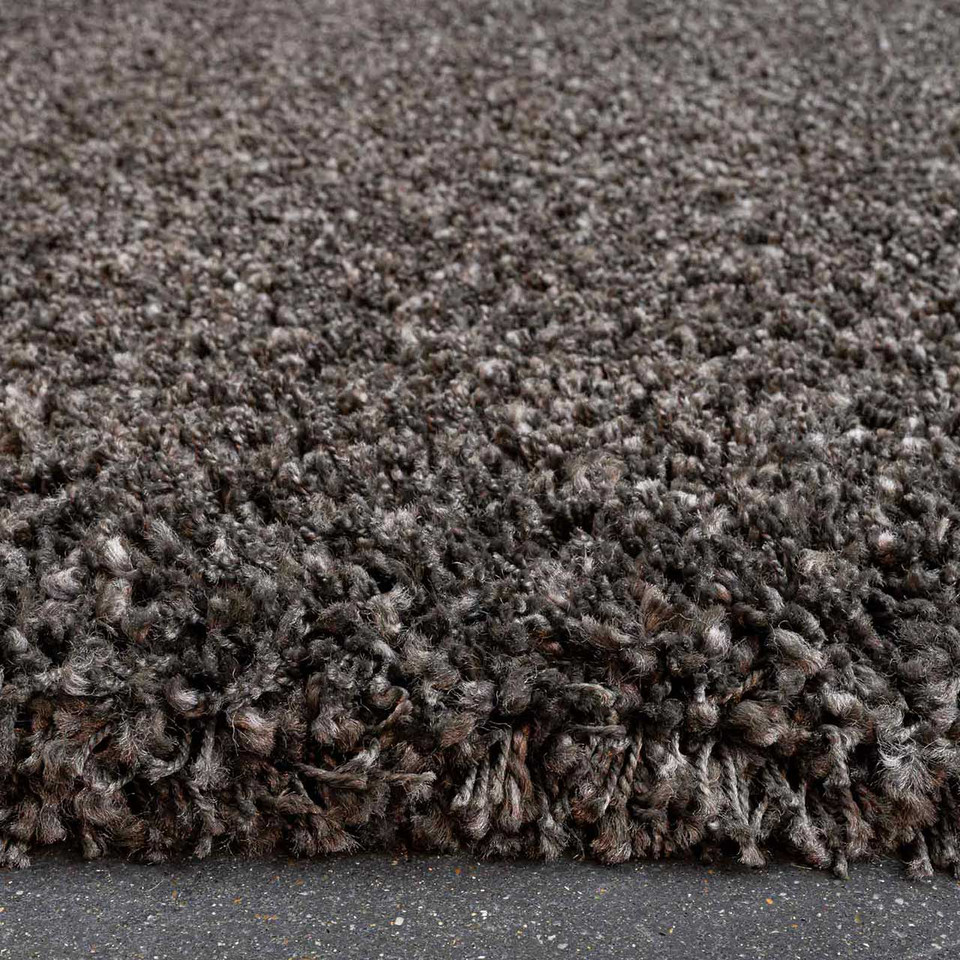 Twilight Thick Shaggy Charcoal Rug