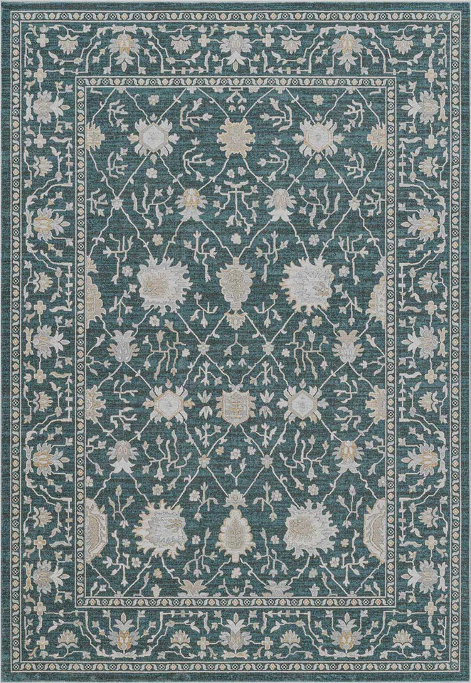 Paprika Rug 7272 Traditional Green