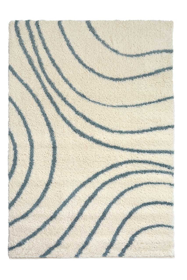 Snug Super Soft Shaggy Rug Iso Blue