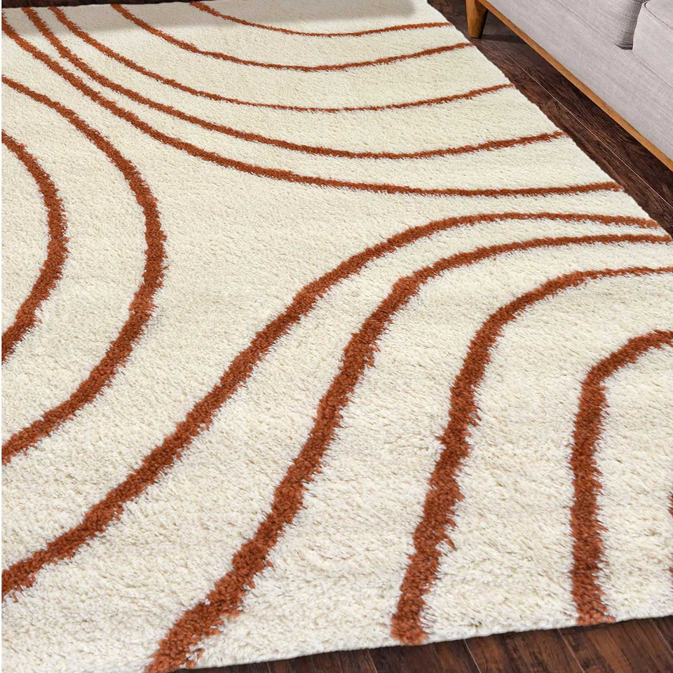 Snug Super Soft Shaggy Rug Iso Terra