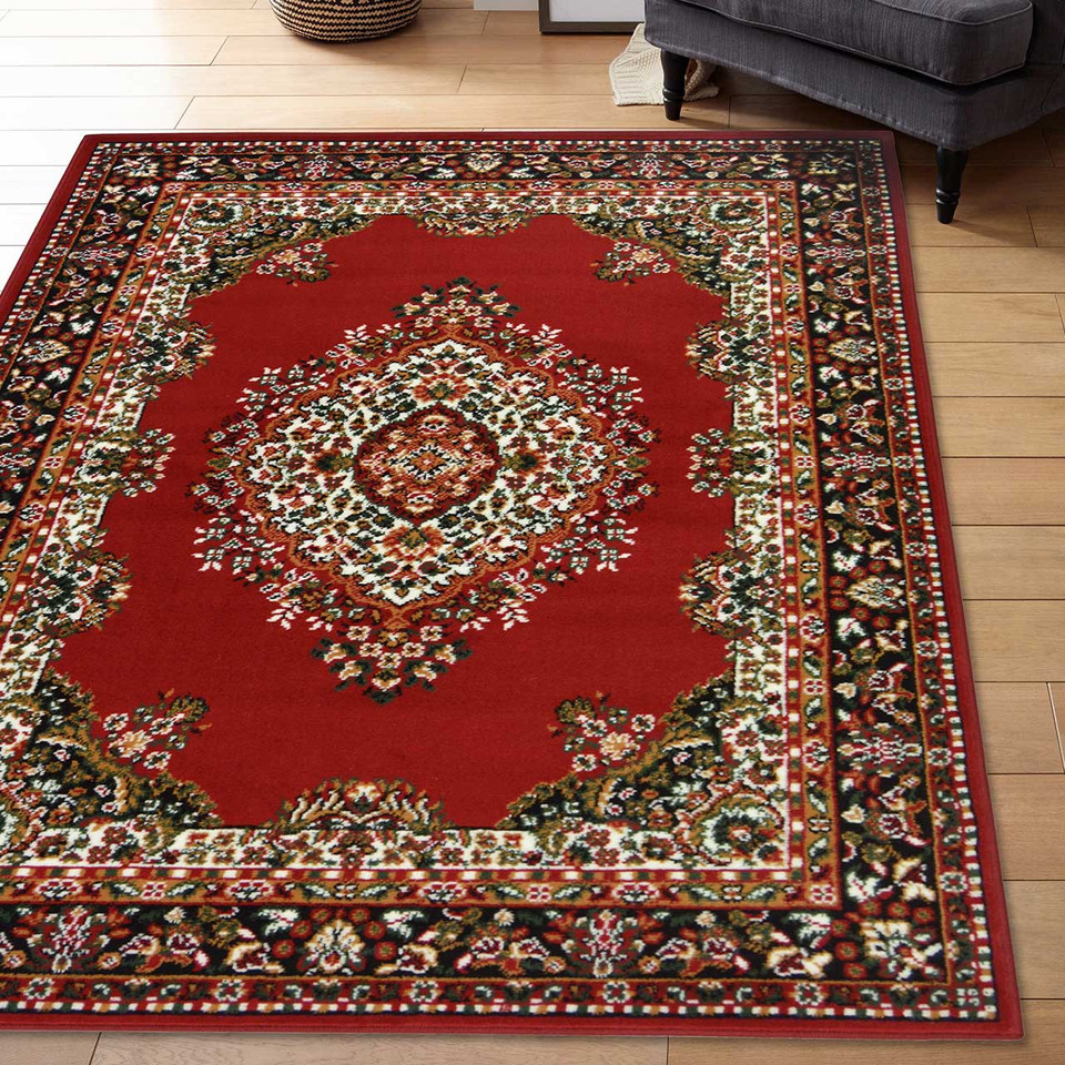 Maestro Traditional Red Rug