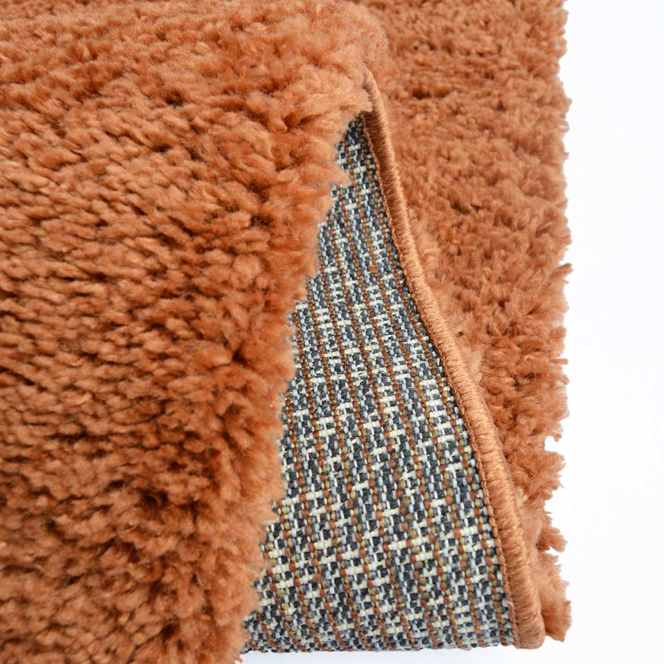 Snug Super Soft Shaggy Rug Plain Terra