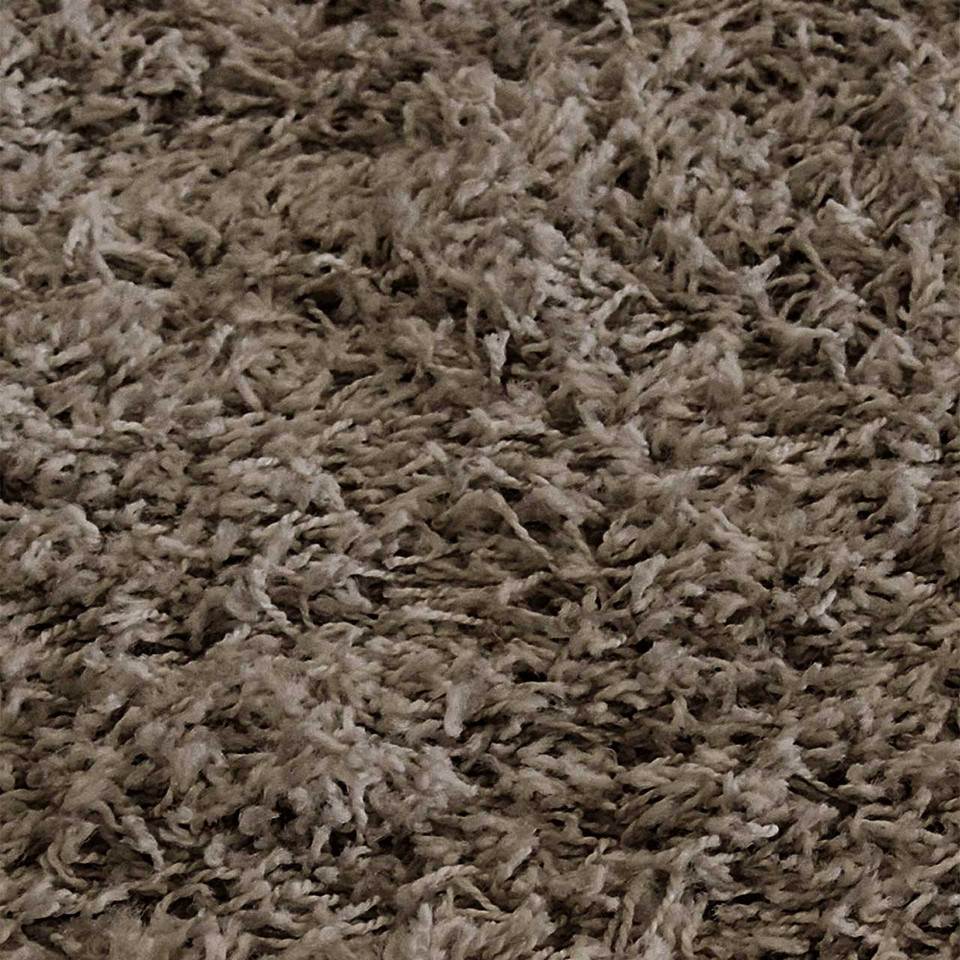 Jazz Shaggy Rug Dark Natural