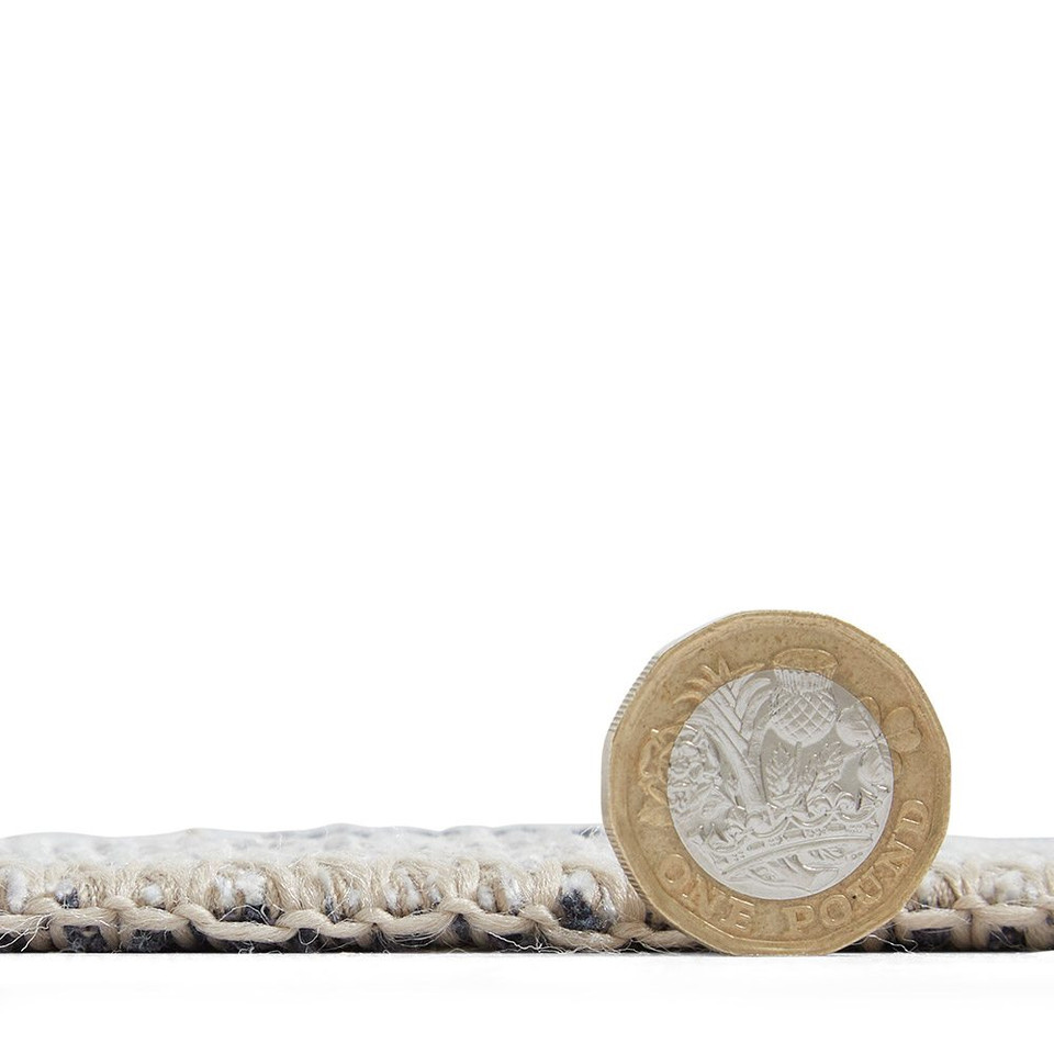 Coral Grey Modern Diamonds Washable Rug