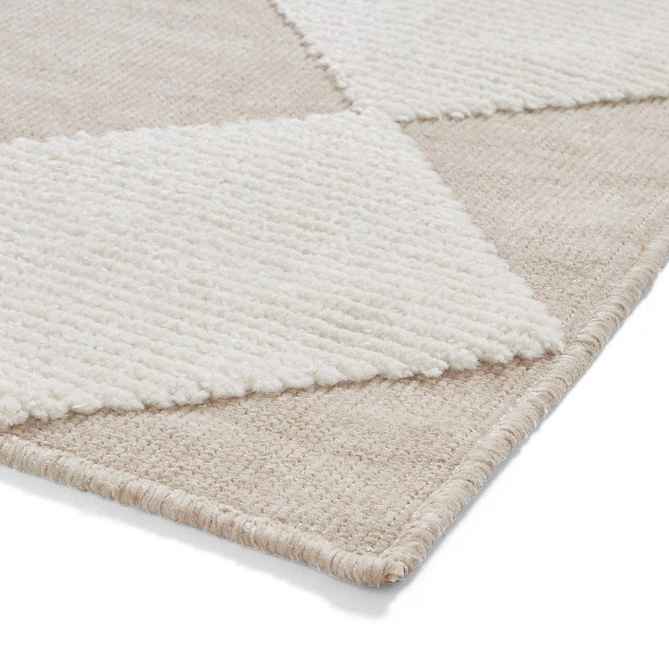 Lyna Beige White Washable Rug