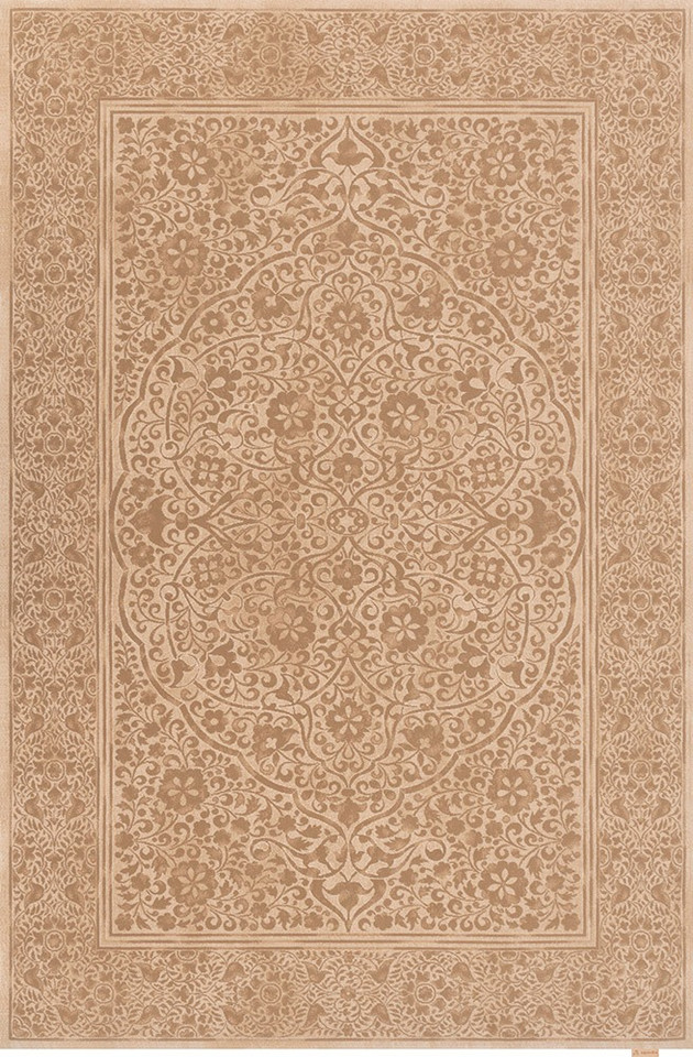 V&A Regius Lumina Dark Beige Traditional Rug