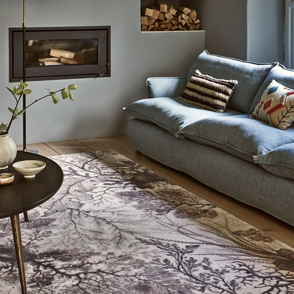 V&A Calisia Maritime Rose Floral Rug