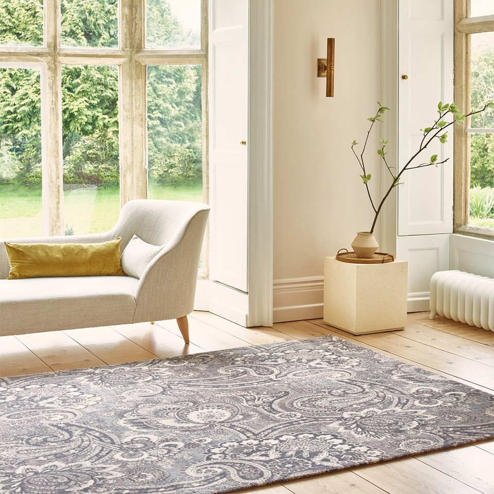 V&A Calisia Victoriana Heather Traditional Rug