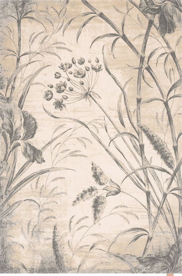 V&A Calisia Botany Cream Floral Rug
