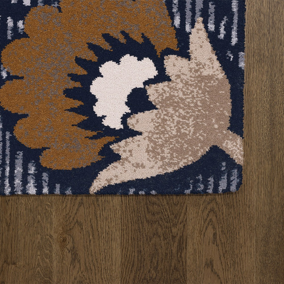 V&A Tempo Chintz Aegean Floral Rug