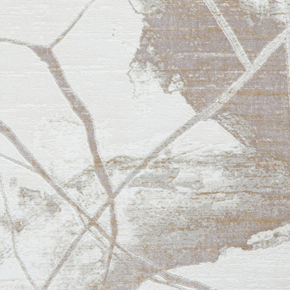 Mirage Cream Grey Modern Abstract Rug