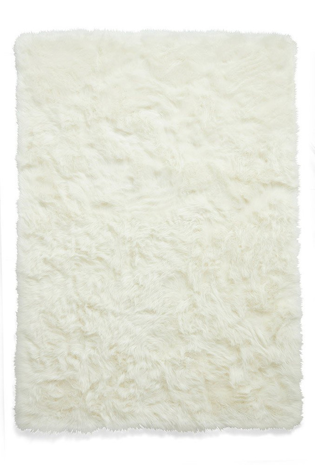 Polar Plush Ivory Soft Shaggy Rug