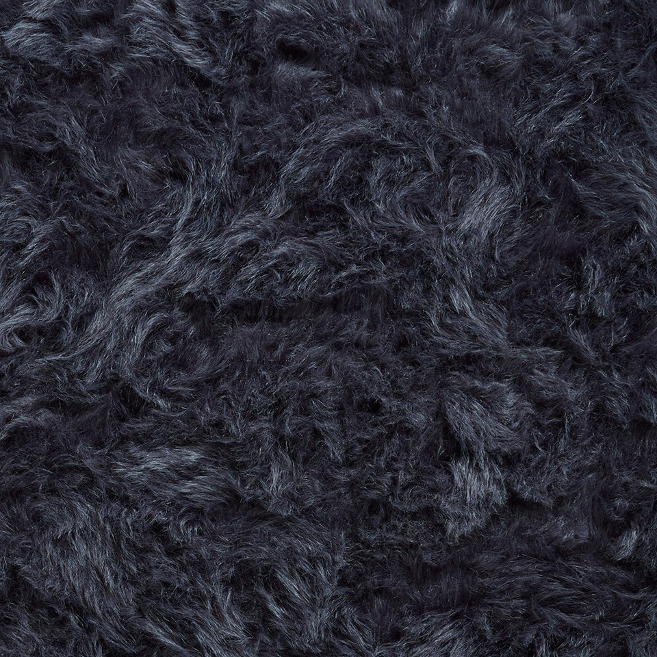 Polar Plush Navy Soft Shaggy Rug