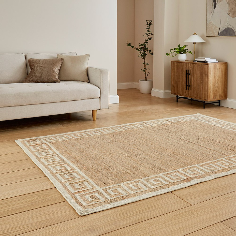 Spartan Natural Brown Ivory Natural Rug