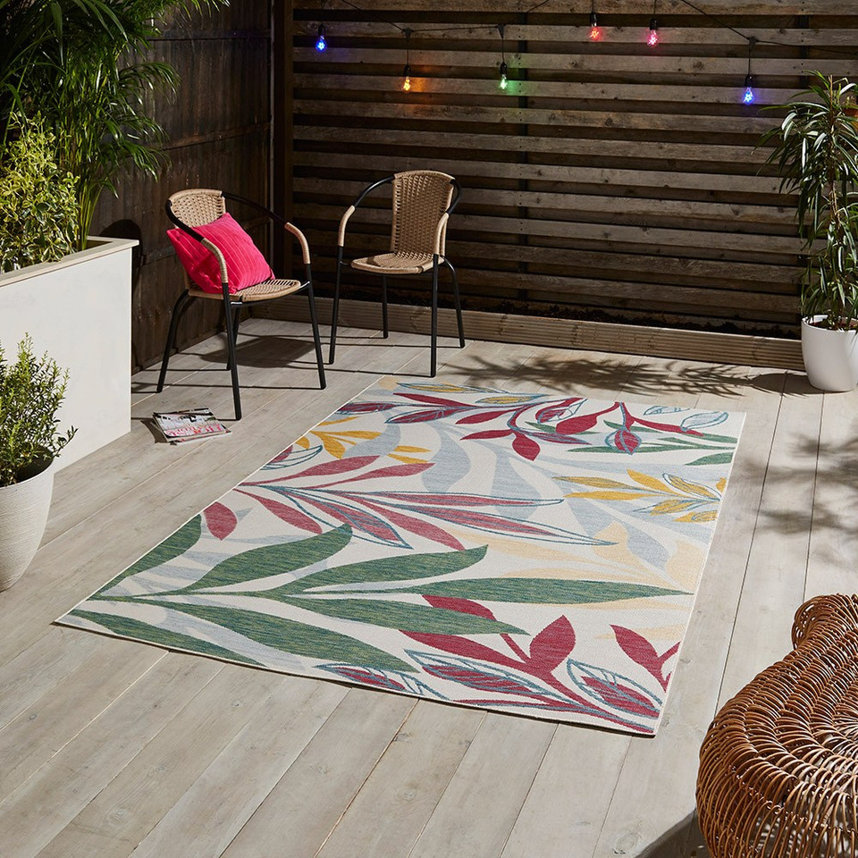 Spectrum Multi Floral Modern Rug