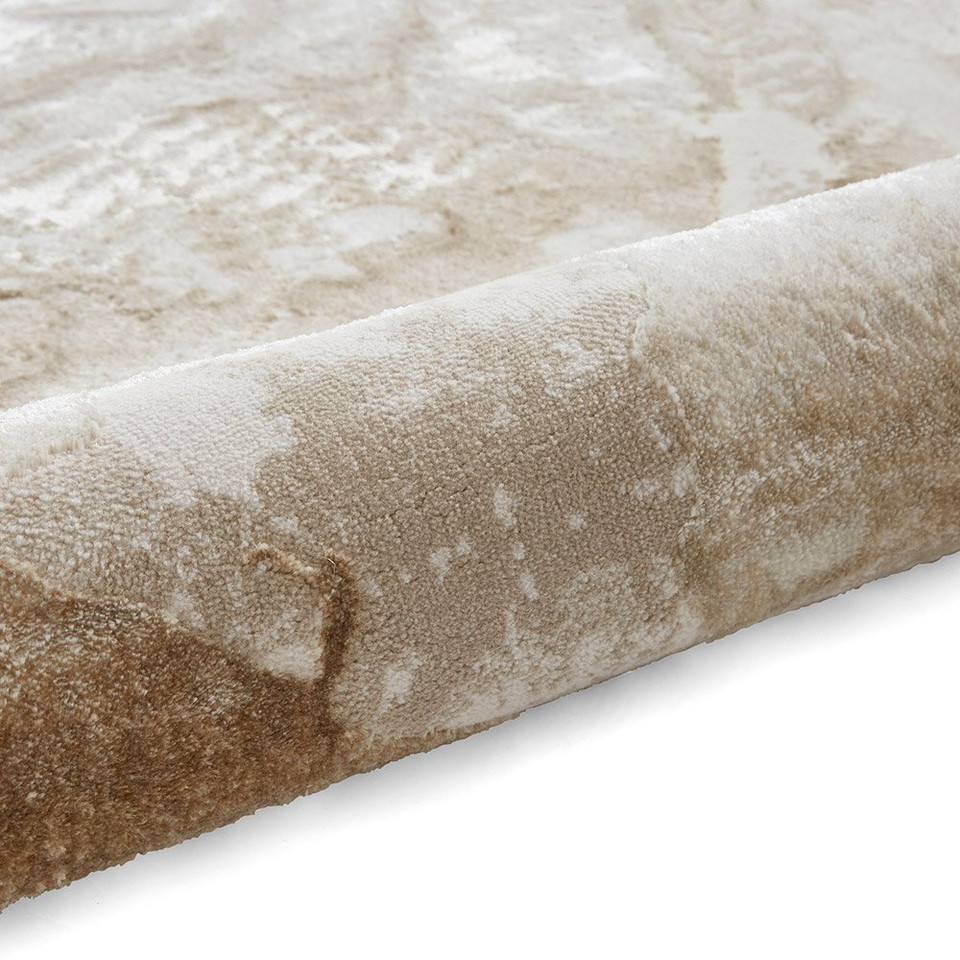 Tidal Beige Modern Abstract Rug