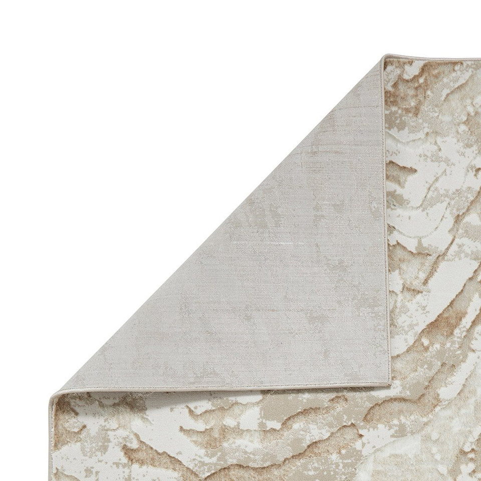 Tidal Beige Modern Abstract Rug