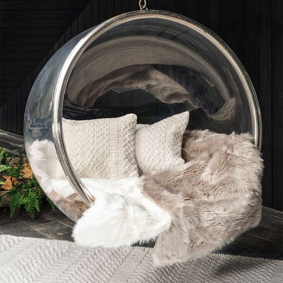 Halsey Geometric Cushion Natural