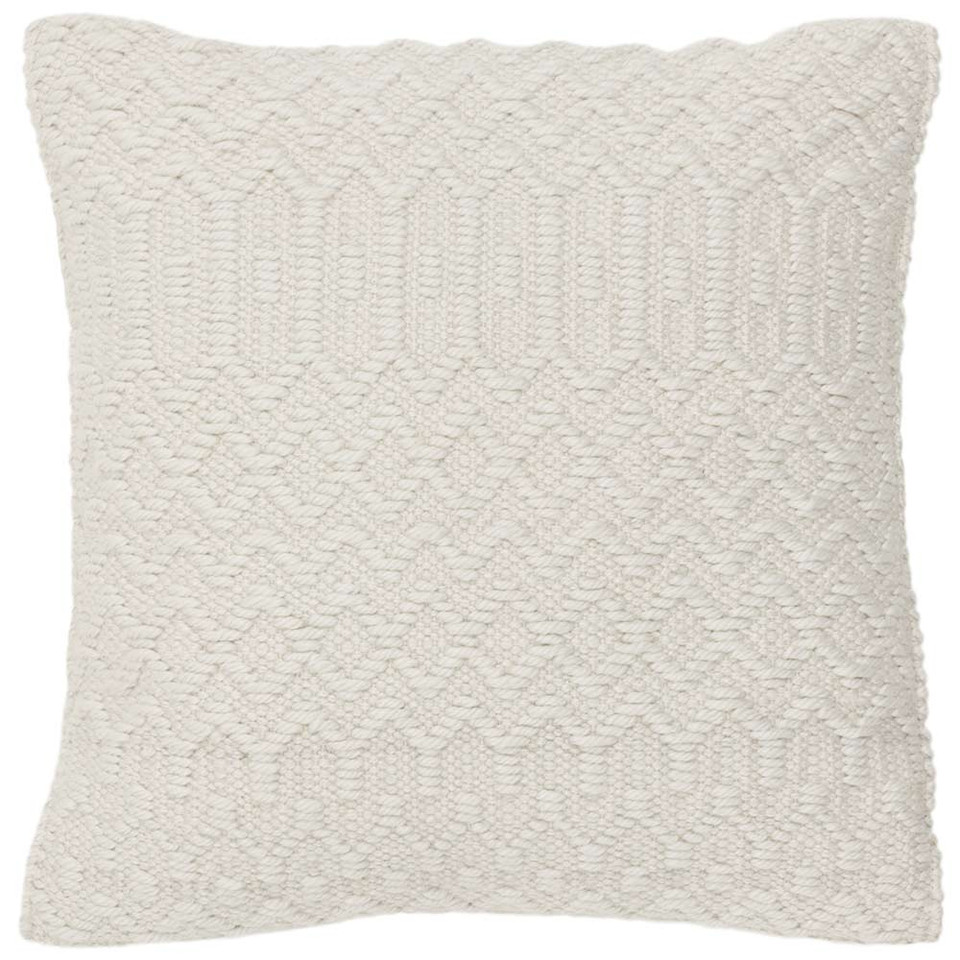 Halsey Geometric Cushion Natural