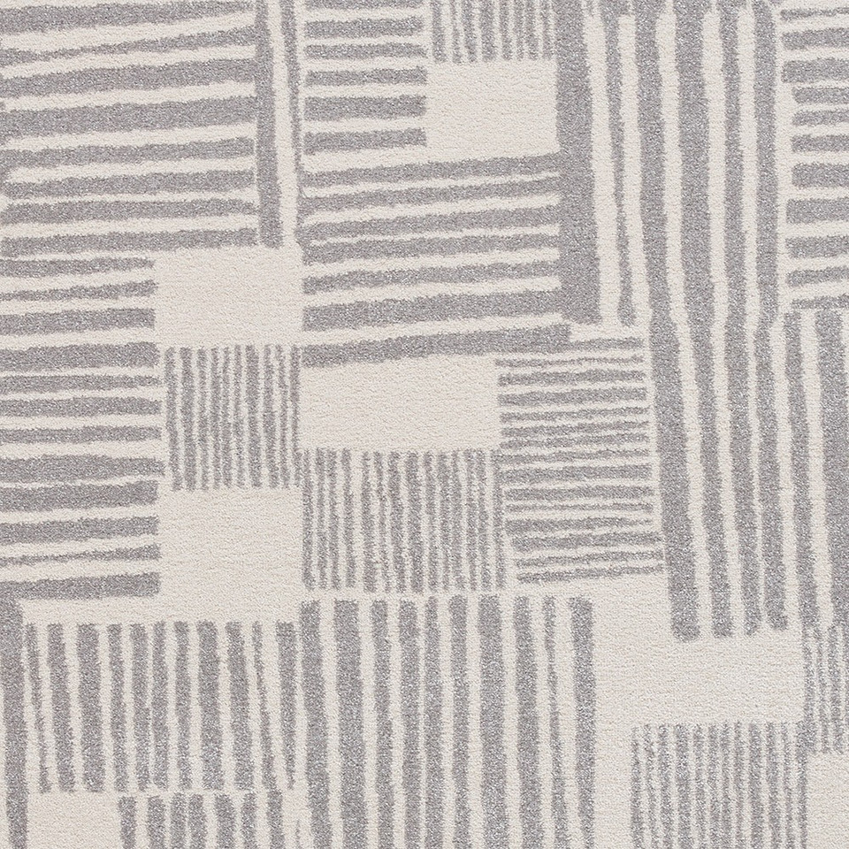 Catherine Lansfield Blocks Abstract Grey Rug