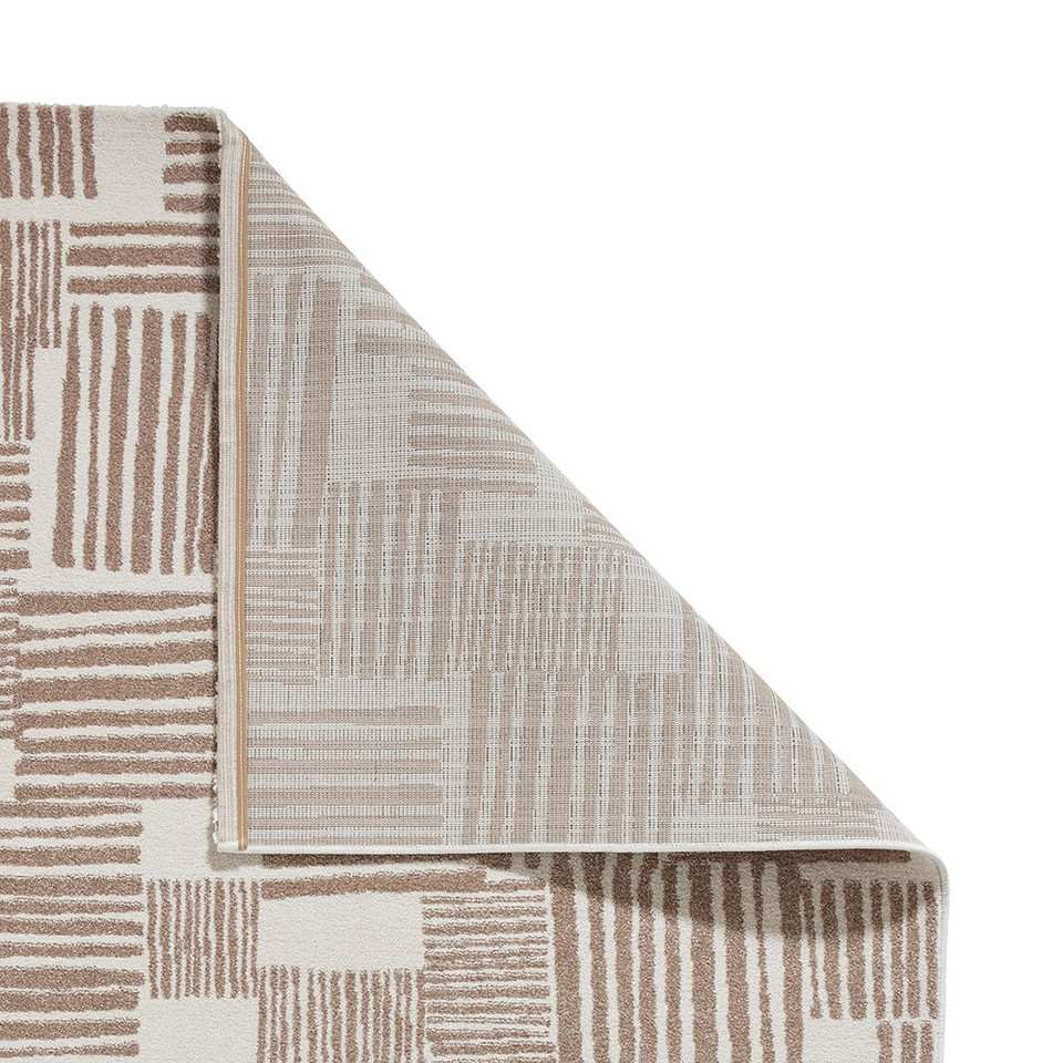 Catherine Lansfield Blocks Abstract Natural Rug