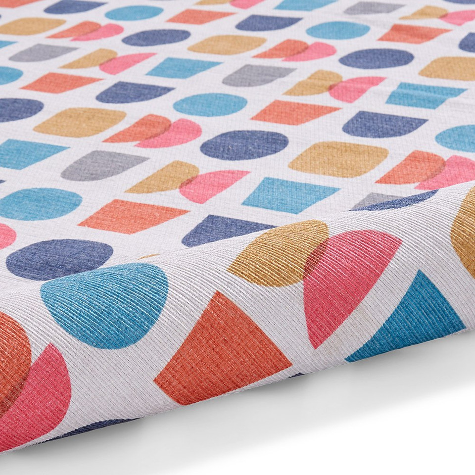 Catherine Lansfield Connect Geometric Multi Modern Rug Runner