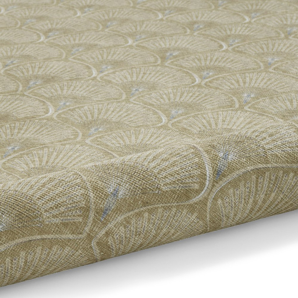 Catherine Lansfield Deco Peacock Washable Green Rug Runner