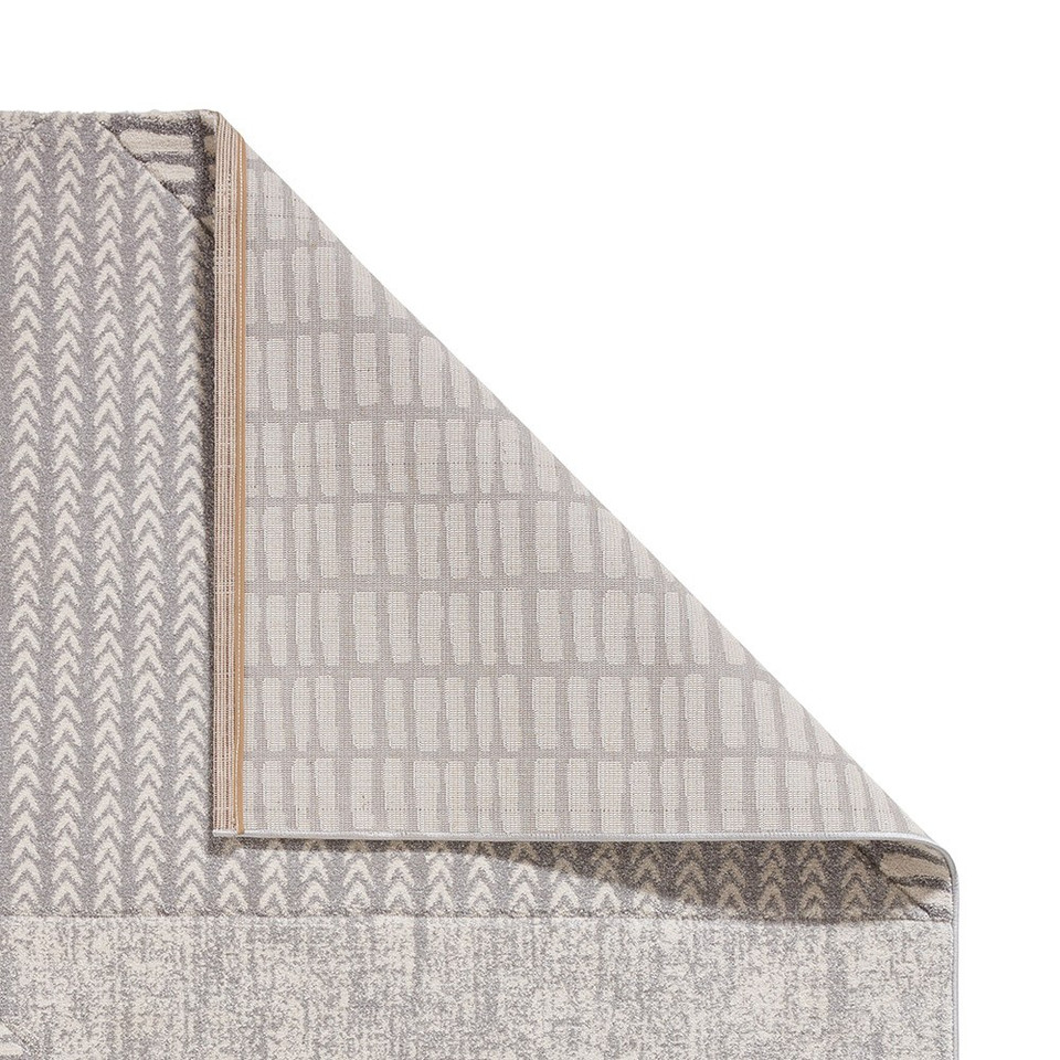 Catherine Lansfield Larsson Modern Abstract Grey Rug