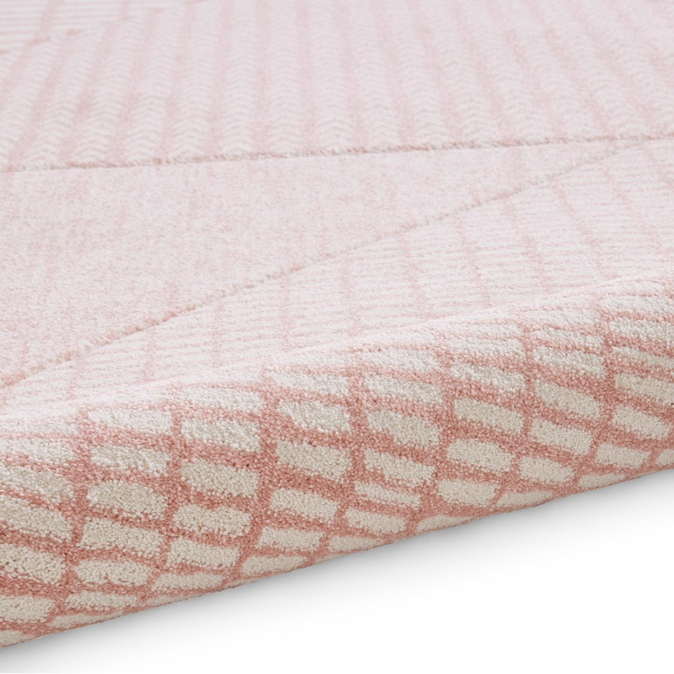 Catherine Lansfield Larsson Modern Abstract Rose Rug
