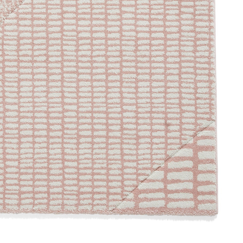 Catherine Lansfield Larsson Modern Abstract Rose Rug