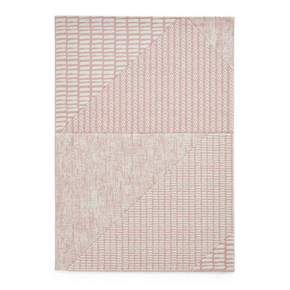 Catherine Lansfield Larsson Modern Abstract Rose Rug