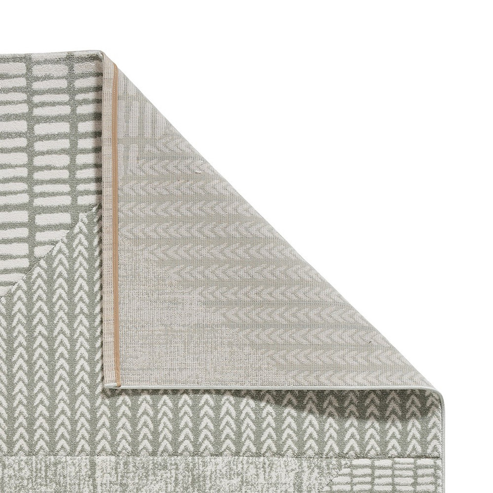 Catherine Lansfield Larsson Modern Abstract Sage Rug