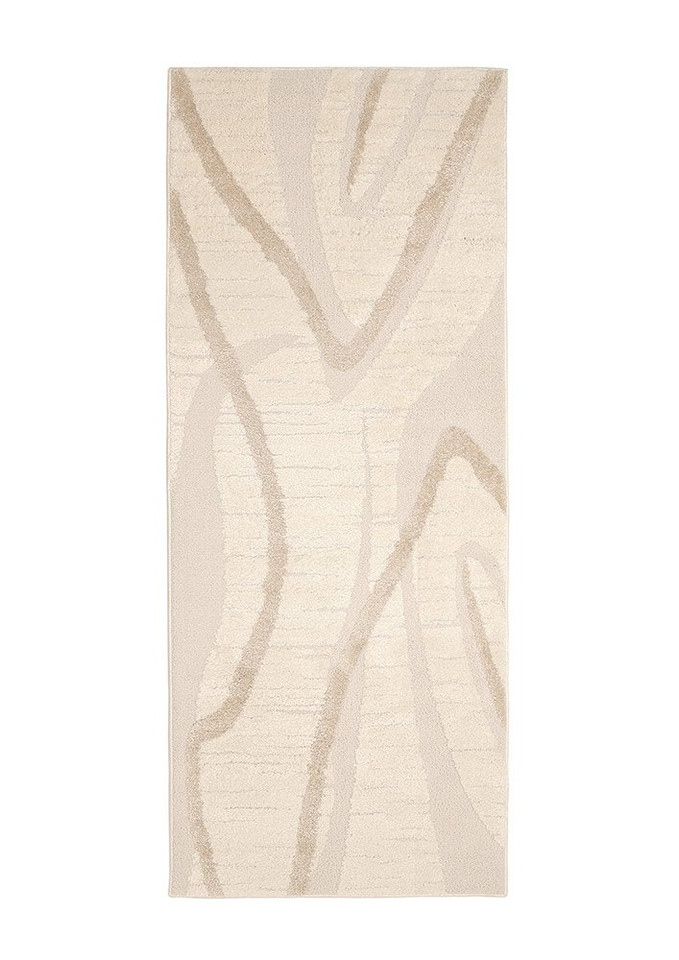 Ava Wave Cream Rug silo