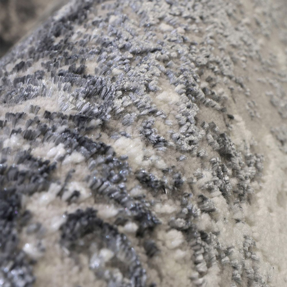 Dusk Marble Grey Rug additional closeup texture
