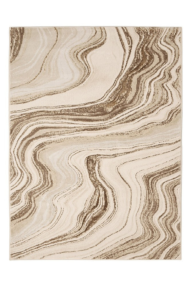 Dusk Watercolour Champagne Rug silo