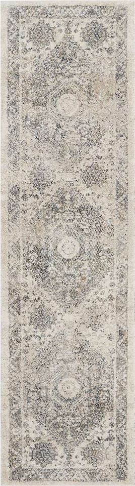 Fusion Rug Cream Grey FSS11 Runner