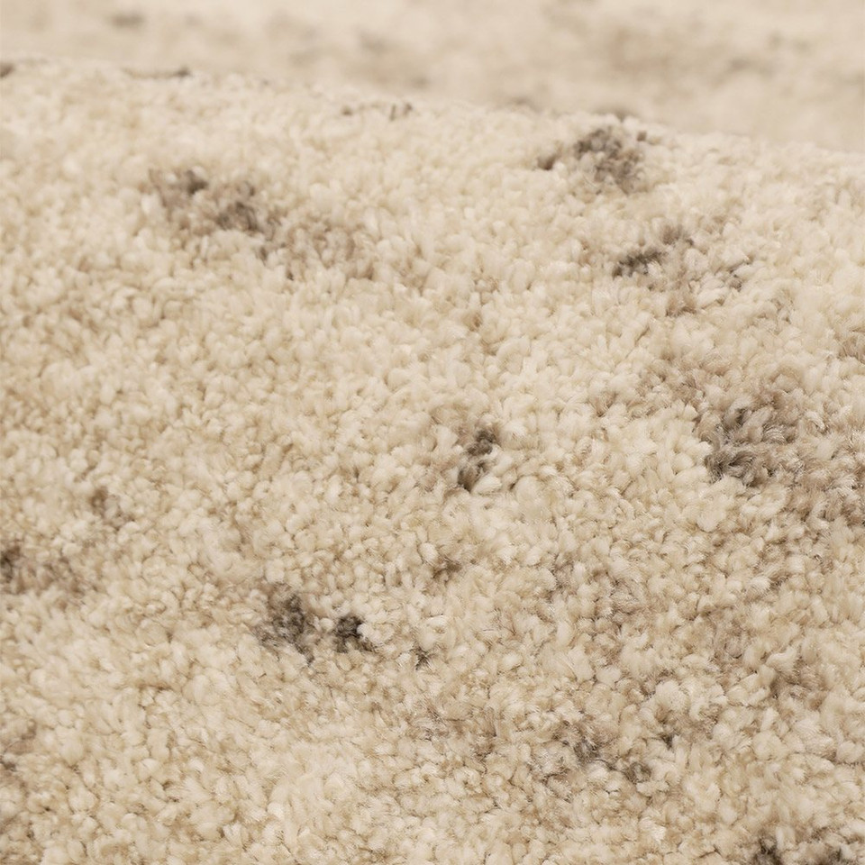 Freya Linezag Natural Rug Runner closeup detail