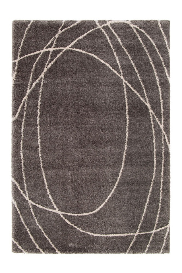 Halo Squiggle Grey Rug silo