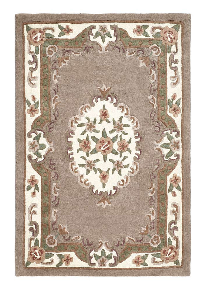 Origins Shensi Beige Aubusson Rug Runner