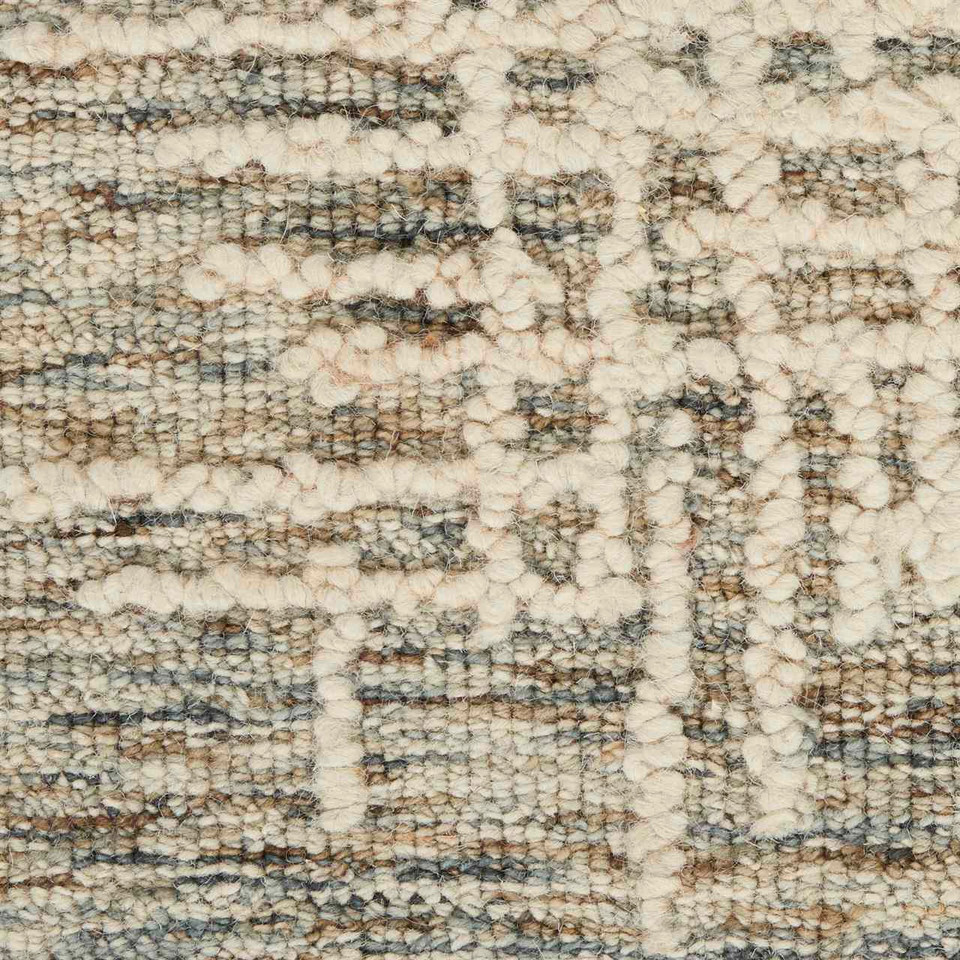 Colorado CLR03 Ivory Multicolour Wool Rug Runner