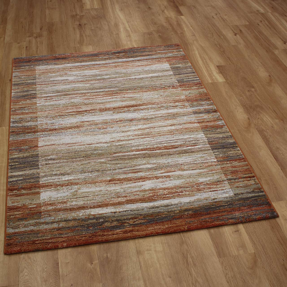 Abstract Modern Rustic Galleria Rug 9248 Runner