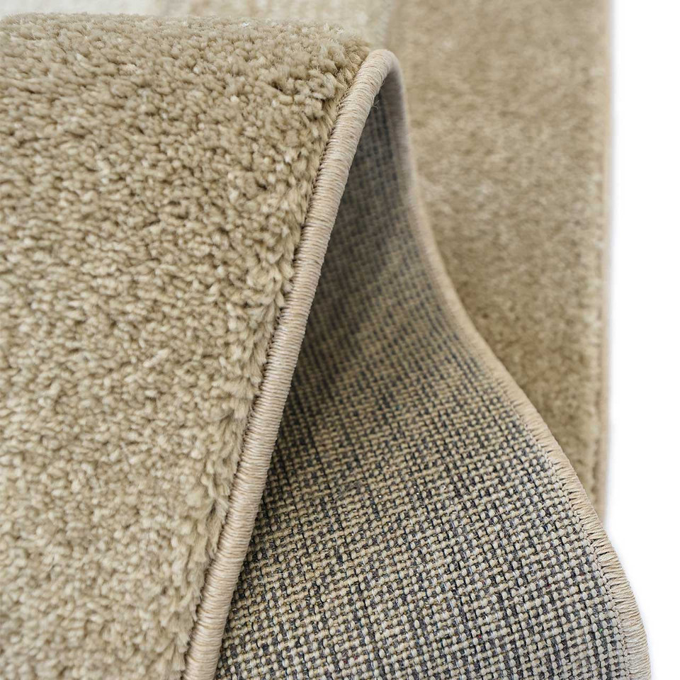 Sara Carved Border Rug Latte Runner