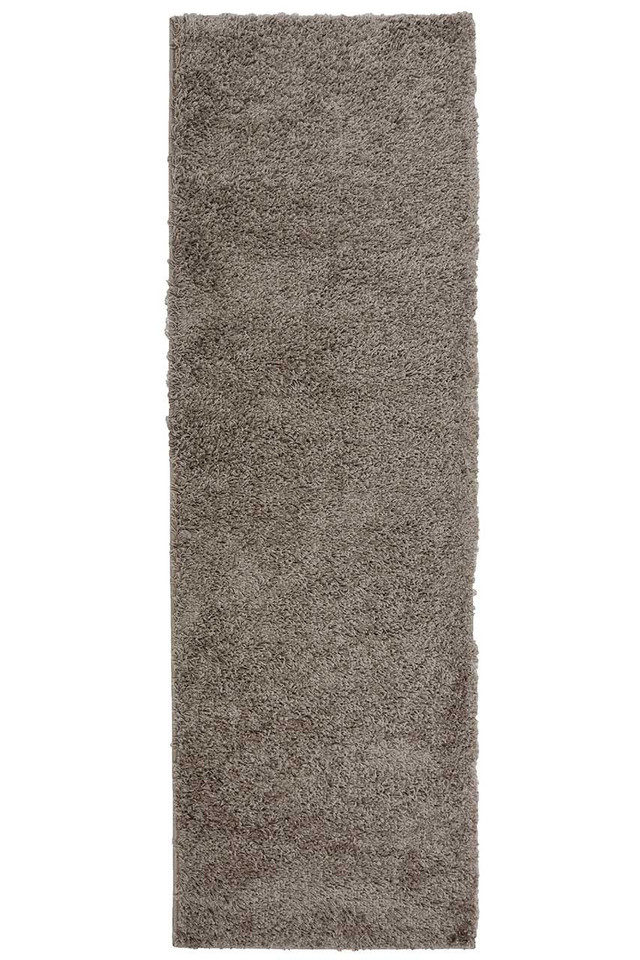 Jazz Shaggy Rug Dark Natural Runner