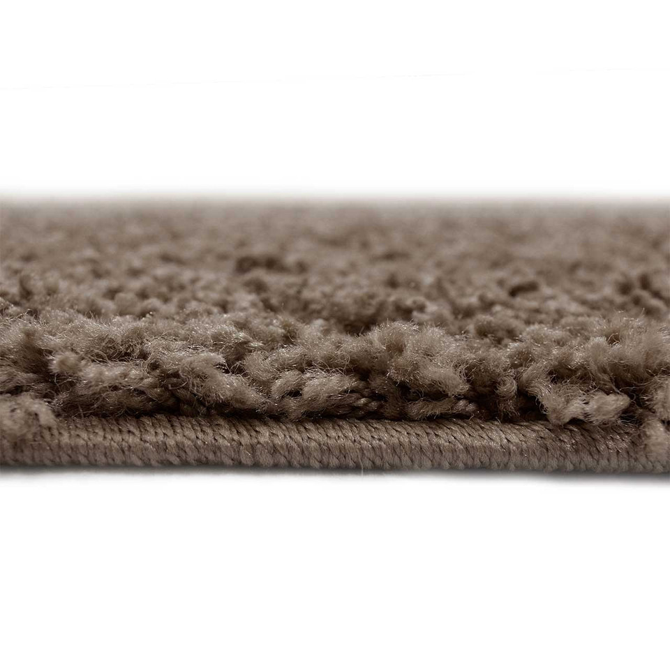 Jazz Shaggy Rug Dark Natural Runner